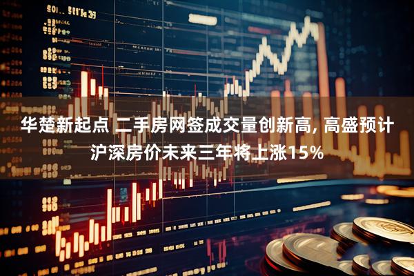 华楚新起点 二手房网签成交量创新高, 高盛预计沪深房价未来三年将上涨15%